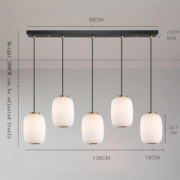 Nordic Glass Pendant Light: Exquisite Lighting Fixture-Pendant Lights
