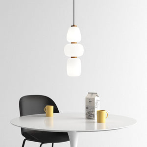 Nordic Glass Pendant Light: Exquisite Lighting Fixture-Pendant Lights