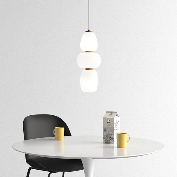 Nordic Glass Pendant Light: Exquisite Lighting Fixture-Pendant Lights