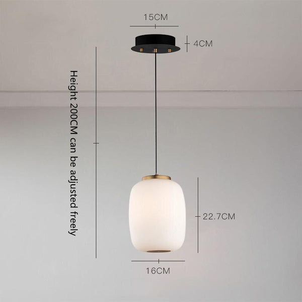 Nordic Glass Pendant Light: Exquisite Lighting Fixture-Pendant Lights