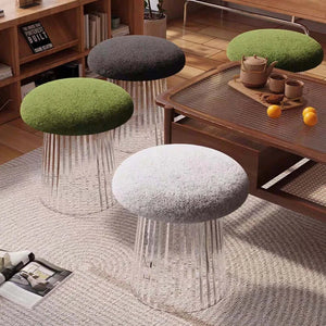 Nordic Mushroom Acrylic Stool-Foot Stools