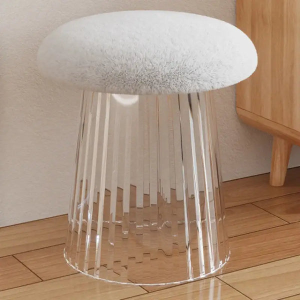 Nordic Mushroom Acrylic Stool-Foot Stools