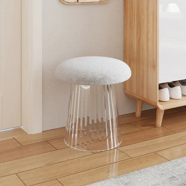Nordic Mushroom Acrylic Stool-Foot Stools