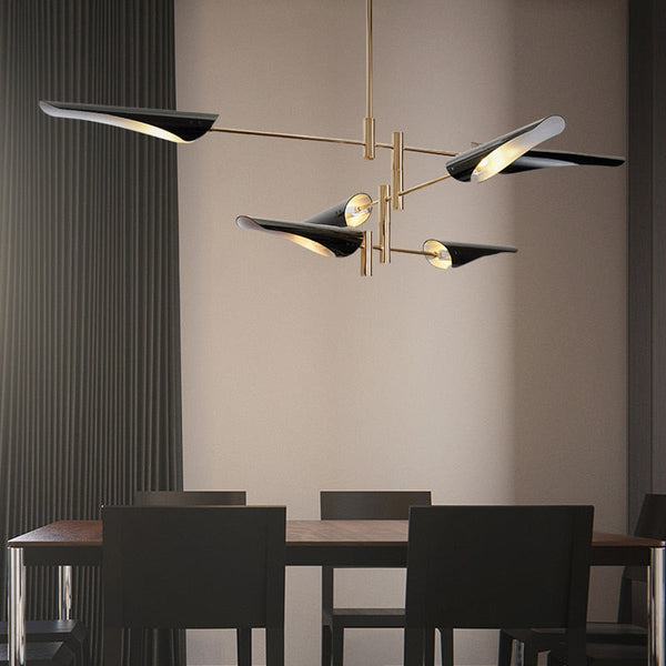 Nordic Pendant Chandelier: Stylish Lighting Fixture-Ceiling Chandelier