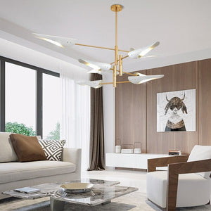 Nordic Pendant Chandelier: Stylish Lighting Fixture-Ceiling Chandelier