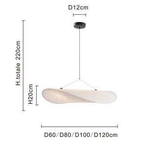 Nordic Vertigo LED Pendant Lamp-Pendant Lights