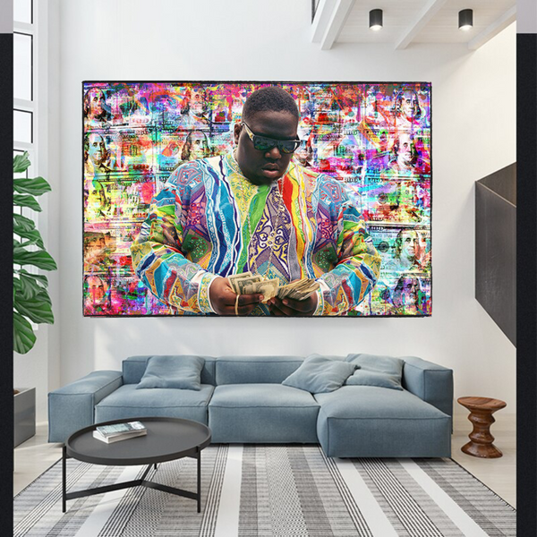 Notorious BIG - Biggie Smalls Poster: Iconic Hip Hop Art-Wall Posters