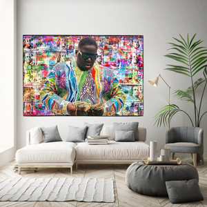 Notorious BIG - Biggie Smalls Poster: Iconic Hip Hop Art-Wall Posters