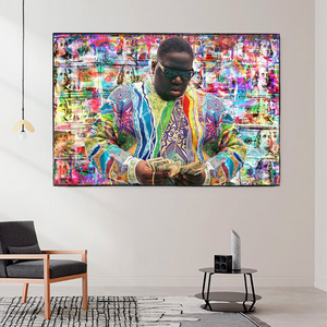 Notorious BIG - Biggie Smalls Poster: Iconic Hip Hop Art-Wall Posters