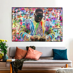Notorious BIG - Biggie Smalls Poster: Iconic Hip Hop Art-Wall Posters