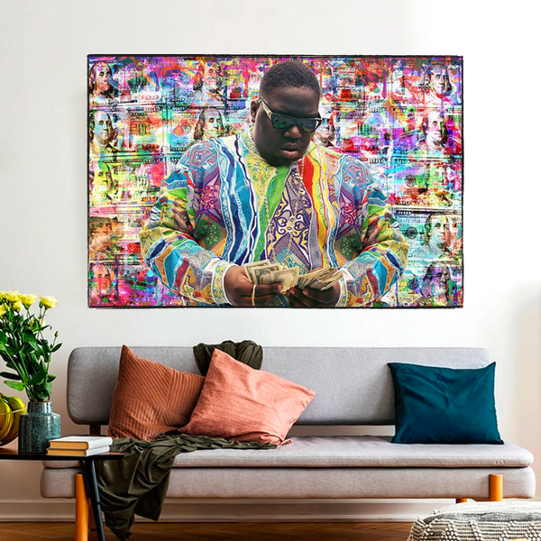 Notorious BIG - Biggie Smalls Poster: Iconic Hip Hop Art-Wall Posters