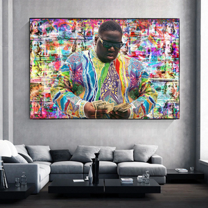 Notorious BIG - Biggie Smalls Poster: Iconic Hip Hop Art-Wall Posters