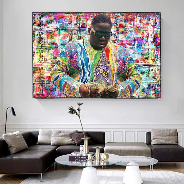 Notorious BIG - Biggie Smalls Poster: Iconic Hip Hop Art-Wall Posters