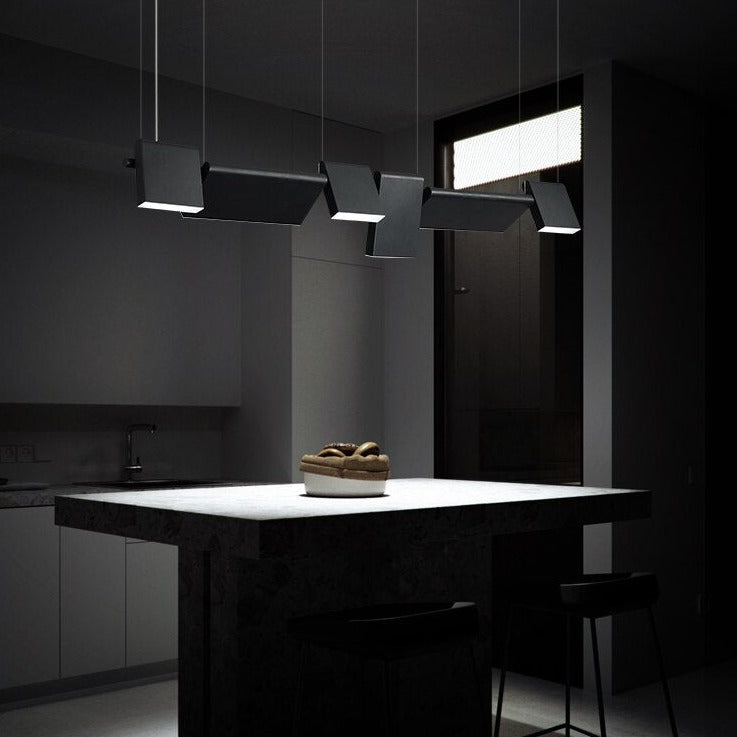 Novelty Art LED Light for Showrooms and Offices-Kitchen Island