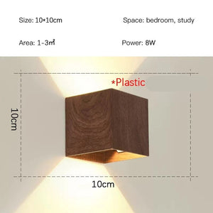 Oak Wood Pendant Ceiling Light-Pendant Lights