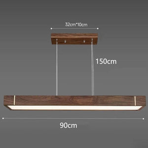 Oak Wood Slate Kitchen Island Lighting-Kitchen Island