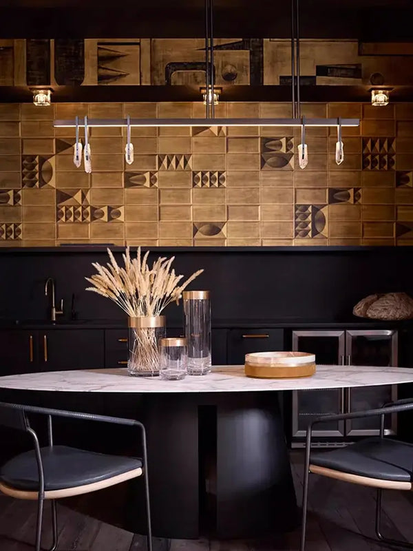 One Word Long Island Lighting-Kitchen Island