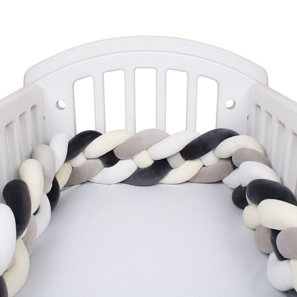 Organic Cotton Cot Bumper: Cot Bumper for Babies-Crib Bumper