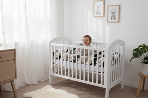 Baby-Bettumrandung aus Bio-Baumwolle | 1m, 2m, 3m & 4m Längen