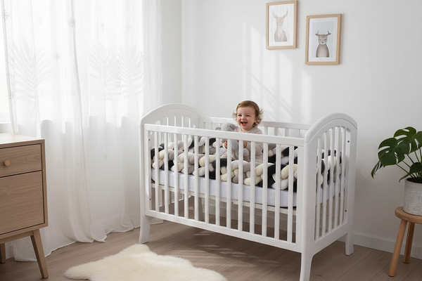 Baby-Bettumrandung aus Bio-Baumwolle | 1m, 2m, 3m & 4m Längen