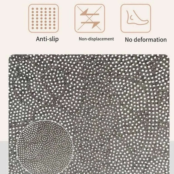 Oval Matisse Crystal Velvet Abstract Greyish Linear Rug-Rugs & Carpets