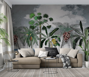 Paradise Dream: Tropical Wallpaper Murals-Flower & Leaf Wallpaper