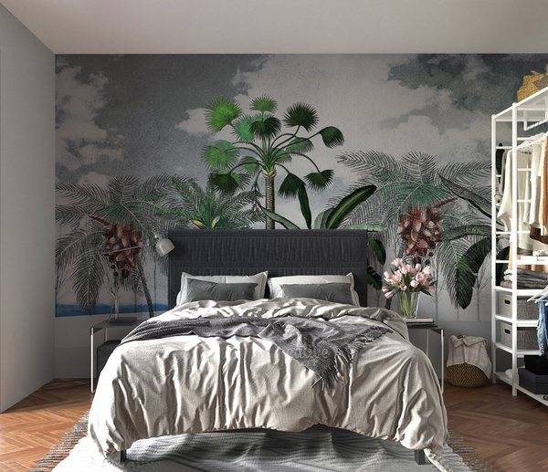 Paradise Dream: Tropical Wallpaper Murals-Flower & Leaf Wallpaper
