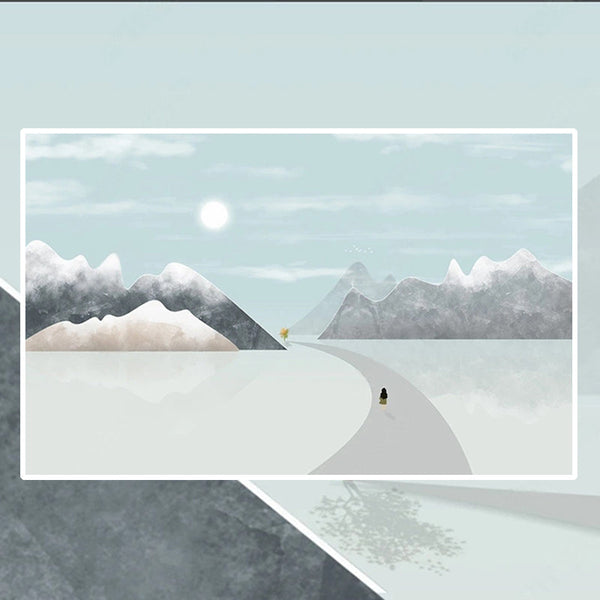 Passage to Mountains Wallpaper: Transform Your Space-Mountain Wallpaper