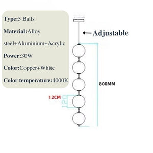 Pearl Globe Chandelier: Exquisite Lighting Fixture-Chandeliers