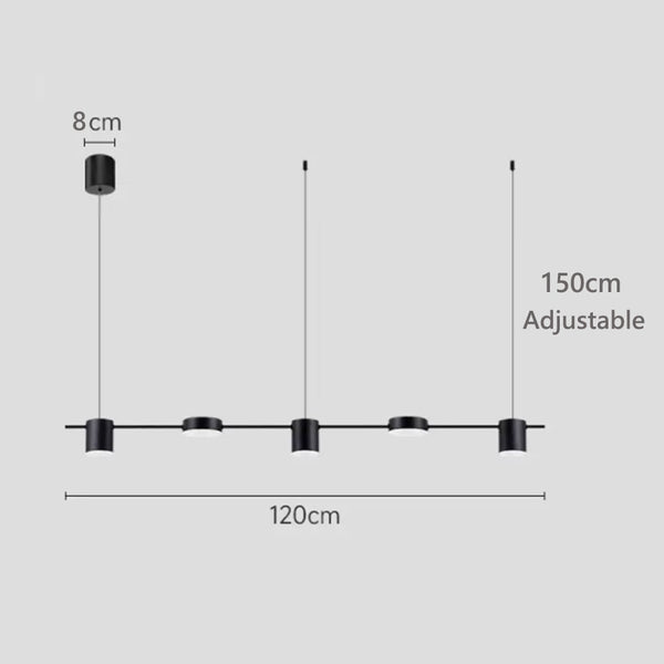 Pendant Ceiling Light: Stylish Illumination for Dining-Kitchen Island