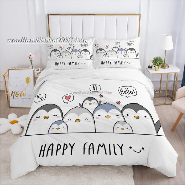 Penguin Bedding Set - Exclusive Collection-Bedding Set Kids