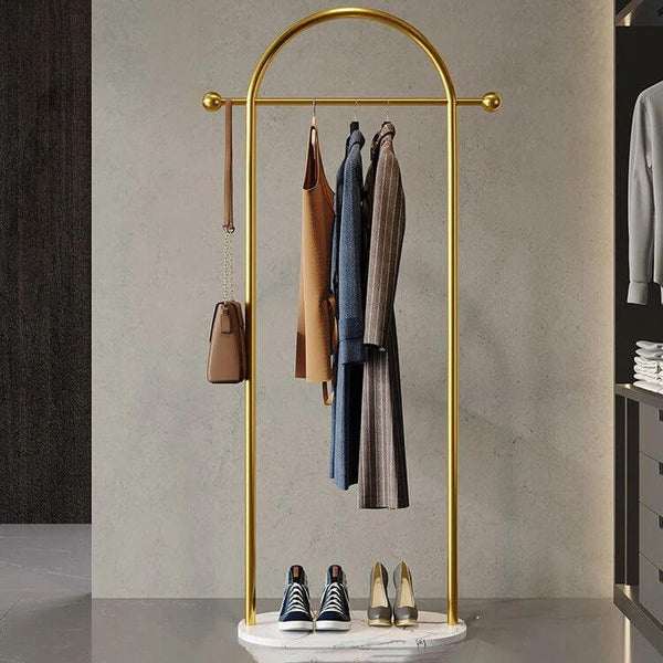 Perchero Designer Floor Standing Coat Racks-Drying Racks & Hangers
