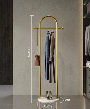 Perchero Designer Floor Standing Coat Racks-Drying Racks & Hangers