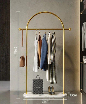 Perchero Designer Floor Standing Coat Racks-Drying Racks & Hangers