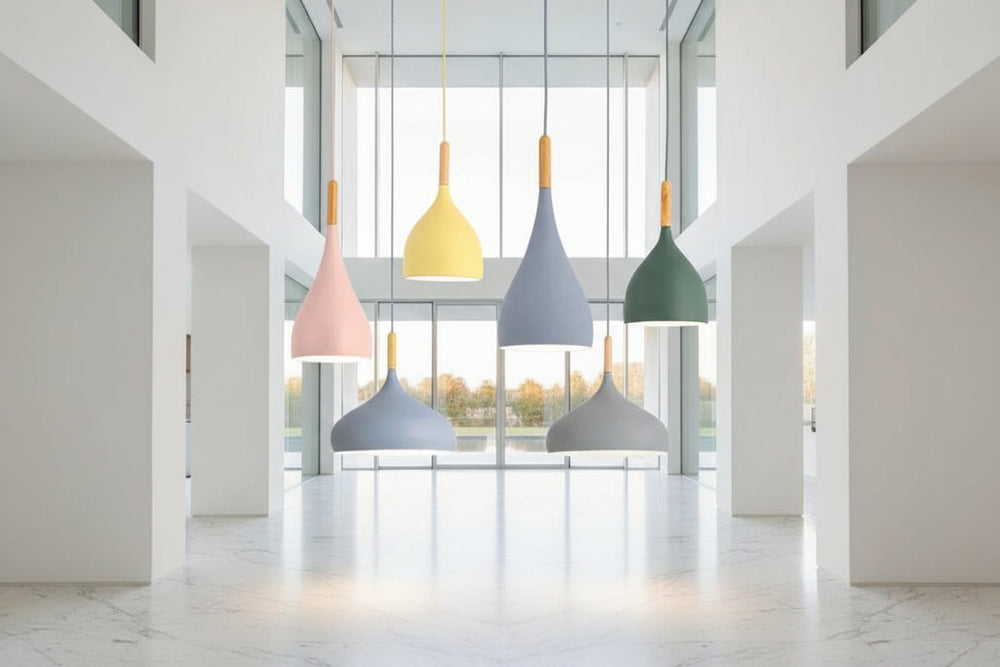 Pine Wood Hanging Lustre Pendant Light - Embrace Natural Elegance-Pendant Lights