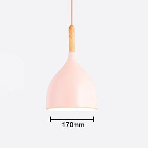 Pine Wood Hanging Lustre Pendant Light - Embrace Natural Elegance-Pendant Lights