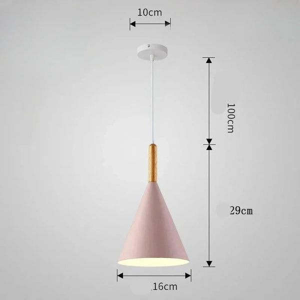 Pine Wood Hanging Lustre Pendant Light - Embrace Natural Elegance-Pendant Lights