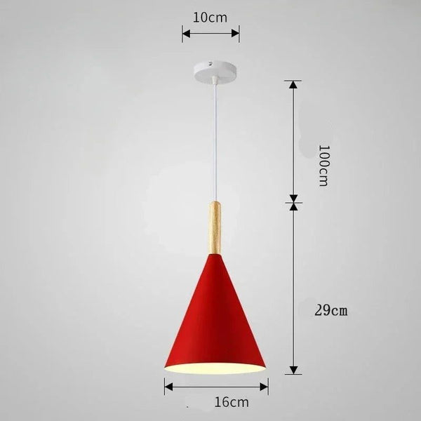 Pine Wood Hanging Lustre Pendant Light - Embrace Natural Elegance-Pendant Lights