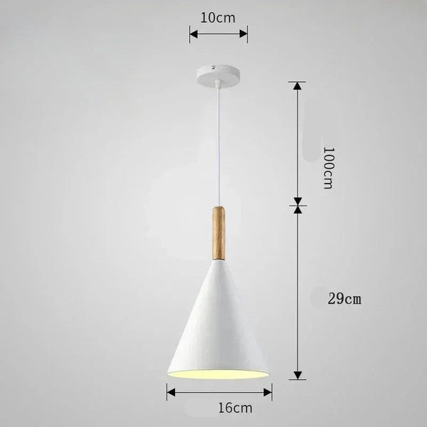 Pine Wood Hanging Lustre Pendant Light - Embrace Natural Elegance-Pendant Lights