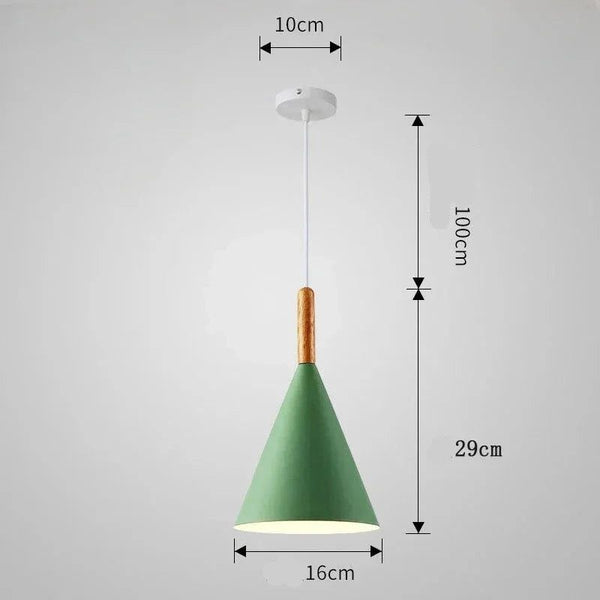 Pine Wood Hanging Lustre Pendant Light - Embrace Natural Elegance-Pendant Lights