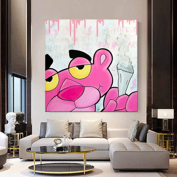 Pink Panther Poster Art - High Quality Prints and Wall Decor-Wall Posters