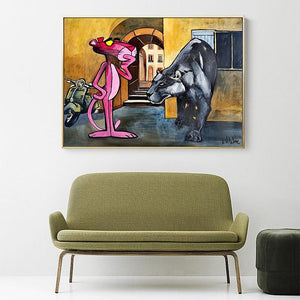 Pink Panther Poster: Unique Art for Fans-Wall Posters
