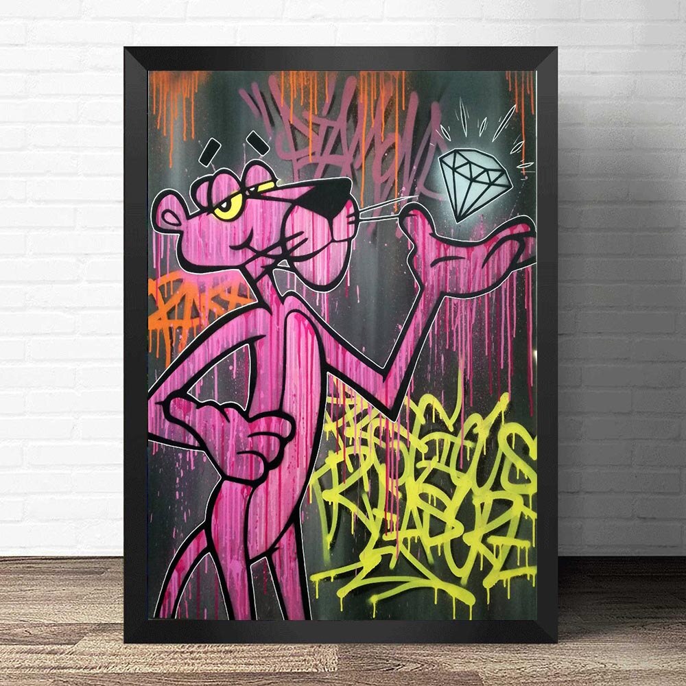Pink Panther Wall Art: Stunning Diamond Merchant-Wall Posters