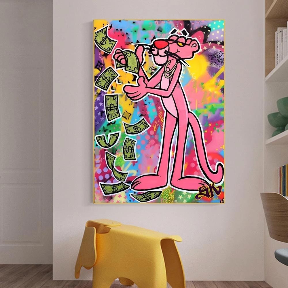 Pink Panther Wall Art: The Perfect Addition-Wall Posters