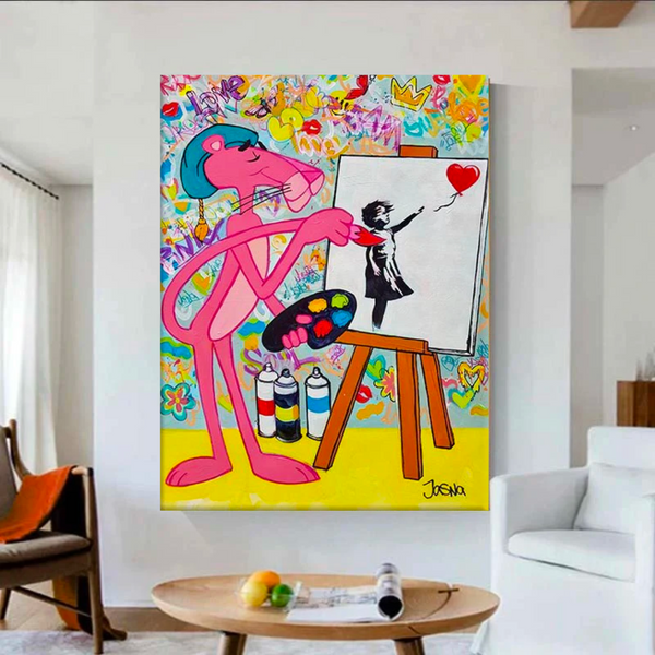 Pink Panther Wall Art - the Perfect Pink Panther Wall Art-Wall Posters