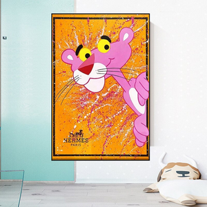 Pink Panther hermes Poster: Stunning Artwork for Sale-Wall Posters