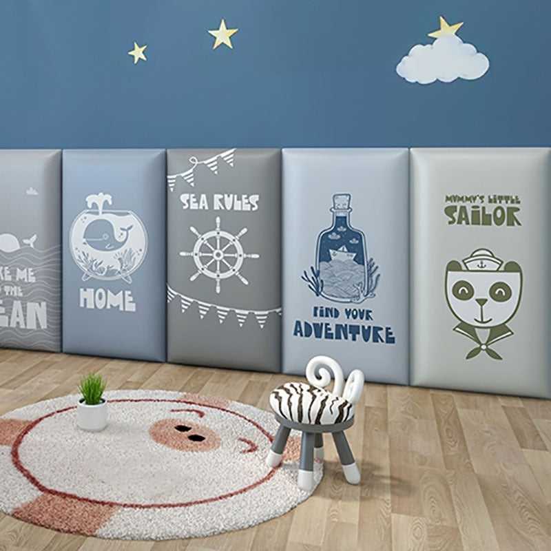 Pirate Adventure Kids Wall Padded Safety Cushions-Anti Collision Padded Wall Stickers