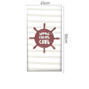 Pirate Adventure Kids Wall Padded Safety Cushions-Anti Collision Padded Wall Stickers