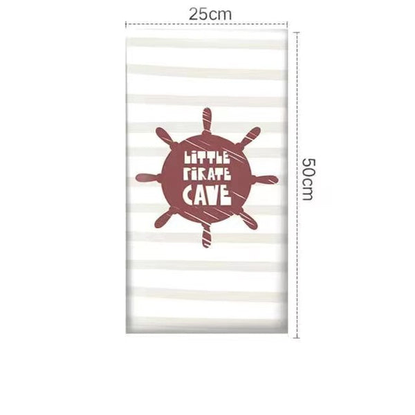 Pirate Adventure Kids Wall Padded Safety Cushions-Anti Collision Padded Wall Stickers