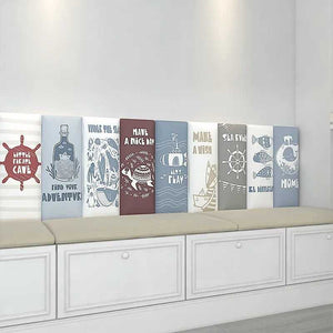 Pirate Adventure Kids Wall Padded Safety Cushions-Anti Collision Padded Wall Stickers